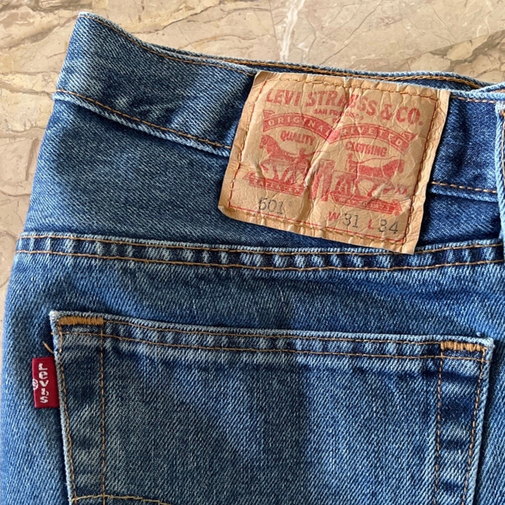 Levi’s 501 Blue jeans 31x34